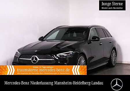 Mercedes-Benz C 200 T AMG+PANO+360+TOTW+KEYLESS+9G