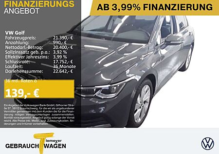 VW Golf Volkswagen 1.0 TSI MOVE IQ.LIGHT ACC KAMERA NAVI