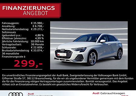 Audi A3 Sportback 35 TDI S line MATRIX Pano SONOS 18" S li
