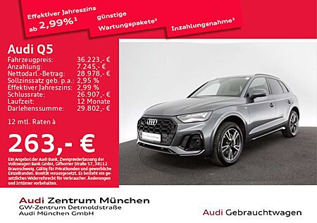 Audi Q5 50 TFSI e qu. S tronic S line AHK/B&O/Virtual