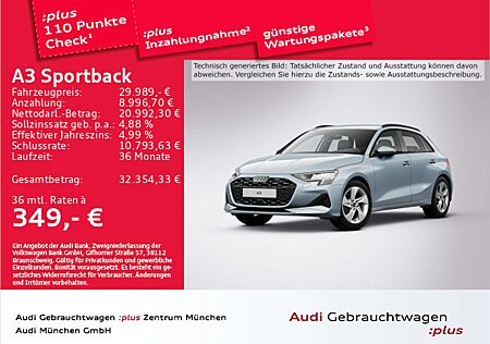 Audi A3 30 TDI advanced Kamera/Navi+/Virtua
