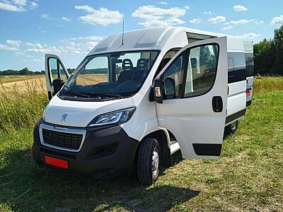 Peugeot Boxer Rollstuhlrampe , Doppelte Klima für Fahrgastraum