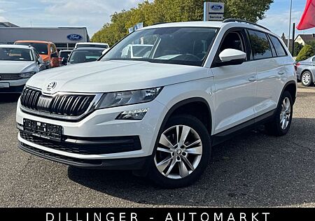 Skoda Kodiaq gebraucht kaufen Skoda Kodiaq 2.0 TDI DSG Ambition AHK Leder Navi Temp.