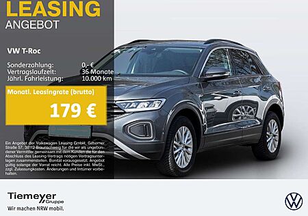 VW T-Roc Volkswagen 1.0 TSI LIFE NAVI SITZHZG LED CLIMATRONIC
