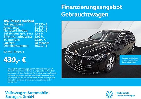 VW Passat Variant Volkswagen Elegance 2.0 TDI DSG Navi Kamera