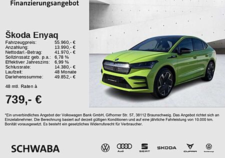 Skoda Enyaq Coupe RS 82 kWh 4x4 *LED*AHK*ACC*HdUp*21"