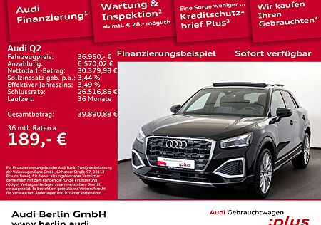 Audi Q2 Advanced 35 TFSI S tr. AHK MATRIX PANO RFK