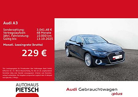 Audi A3 Limo 35 TFSI advanced SmartInterface Sitzhzg