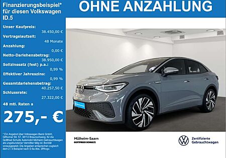 VW ID.5 Volkswagen Pro Performance Anschlussgarantie Infotainment-Pak