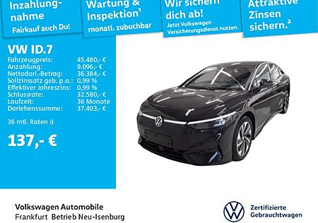 VW ID.7 Volkswagen Pro Navi IQ.LIGHT - LED-Matrix-Scheinwerfer