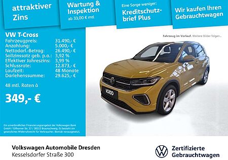 VW T-Cross Volkswagen 1.5 TSI DSG R-Line LED Kamera Navi AHZV