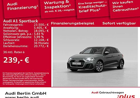 Audi A1 S line 25 TFSI 5-Gang