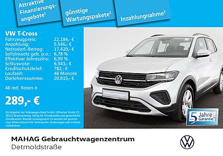 VW T-Cross Volkswagen 1.0 TSI LIFE IQ.DrivePack Navi LED Digit
