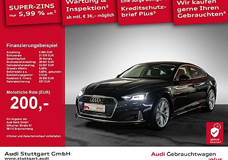 Audi A5 Sportback 40 TFSI advanced LED Navi SHZ PDC+