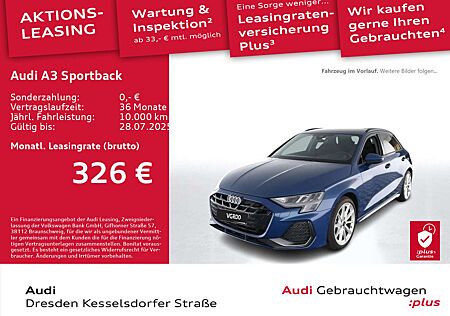 Audi A3 S line 30 TFSI 85(116) kW(PS) S tro