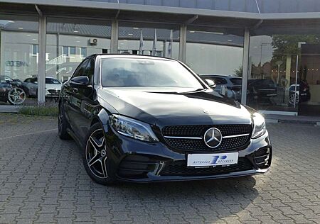Mercedes-Benz C 220 d Aut. AHK Navi Teilleder Kamera AMG-Line