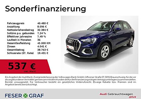 Audi Q3 advanced 35 TDI quattro Navi LED RFK GRA PDC p