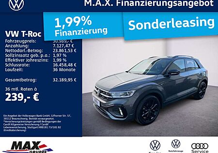 VW T-Roc Volkswagen 1.5 TSI DSG R-LINE BLACK STYLE KAM+AHK+ACC
