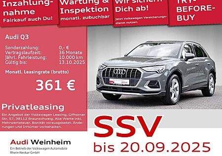 Audi Q3 35 TFSI LED Plus Kamera Navi S-tronic AHK vor