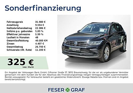 VW Tiguan Volkswagen 2.0TDI Life 4Motion DSG LED ACC PANO Navi