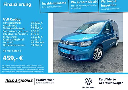 VW Caddy Volkswagen Life 2.0 TDI DSG NAV SHZ KAM PDC DAB+ 16"