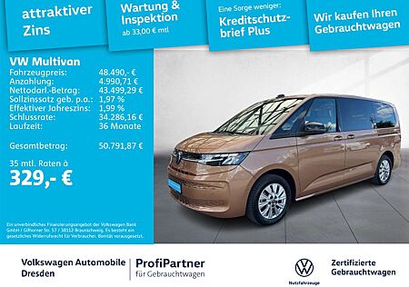 VW T7 Multivan Volkswagen Life LANG LED NAV AHZV ACC SIDE 1,99