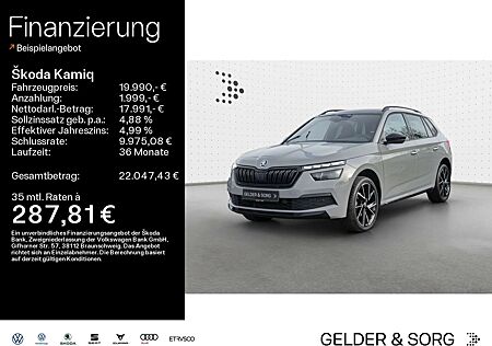 Skoda Kamiq Monte Carlo 1.5 TSI Navi*LED*Pano*Virtual