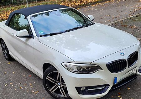 BMW 218d 218 Cabrio Sport Line
