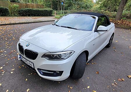 BMW 218d 218 Cabrio Sport Line