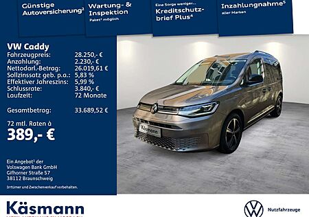 VW Caddy Volkswagen Style 2.0TDI DSG LED NAV PDC SHZ TWA