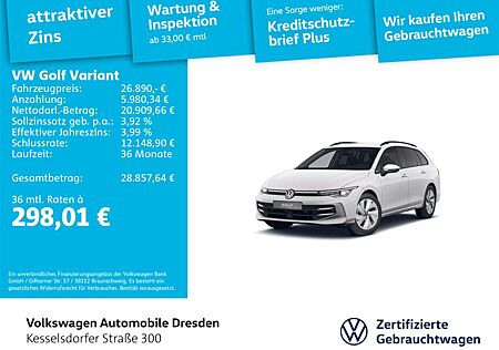VW Golf Variant Volkswagen Golf VIII Variant 1.5 TSI Life