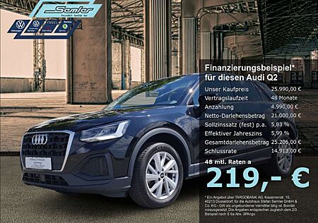 Audi Q2 35 1.5l TFSI DSG NAVI E-HK KESSY R-KAM LED SHZ