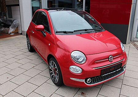 Fiat 500 Red 1.0 GSE Hybrid 16"/NAVI/GLASDACH/TECHPAK