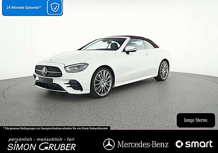 Mercedes-Benz E 450 4M Cabriolet Manufaktur Nappa HUD Burm