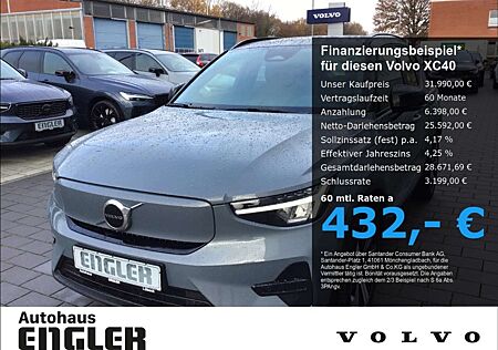Volvo XC 40 XC40 Core Recharge Pure Electric Stdhzg. Cam