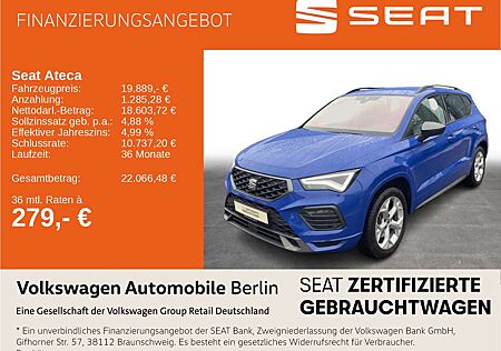 SEAT Ateca 1.5 TSI DSG FR Navi LED SHZ PDC