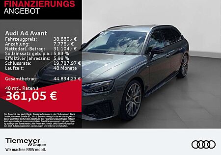 Audi A4 40 TFSI Q 2x S LINE LM19 KAMERA NAVI+ V