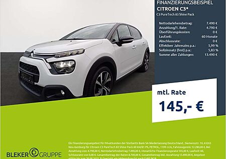 Citroën C3 Citroen PureTech 83 Shine Pack
