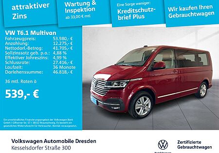 VW T6 Volkswagen .1 Multivan Comfortline