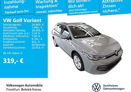 VW Golf Variant Volkswagen Golf VIII Variant 1.5 TSI Life Navi LED DAB+