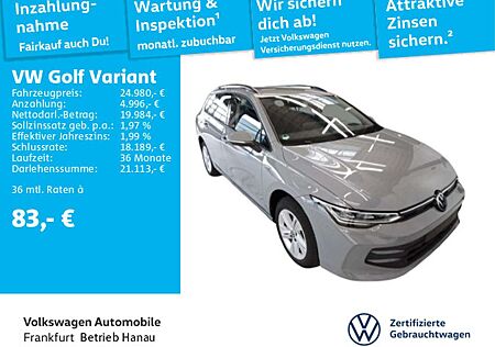 VW Golf Variant Volkswagen Golf VIII Variant 1.5 TSI Life Navi LED DAB+