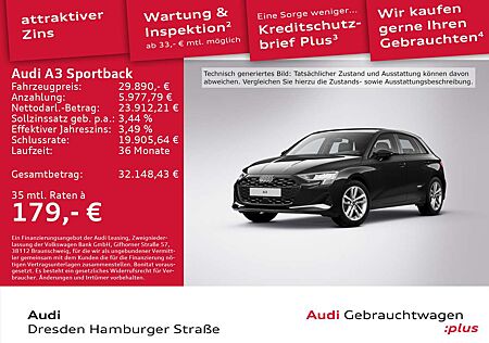 Audi A3 30 TFSI Advanced Navi AHZV