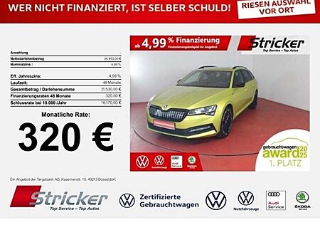 Skoda Superb Combi Sportline iV 1.4TSI DSG 320,-ohne Anzahlung