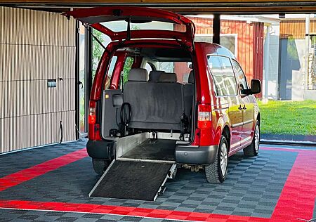 VW Caddy Volkswagen Life 1.9TDI Behindertengerecht-Rampe