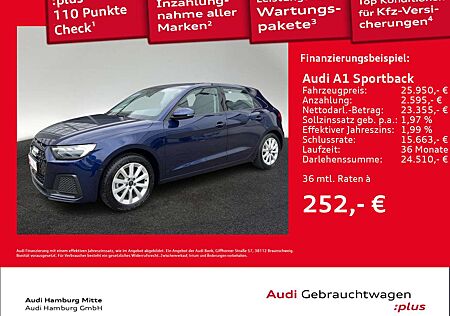 Audi A1 30 TFSI advanced S tronic Navi LED