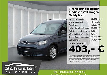 VW Caddy Volkswagen Life 7-Sitzer 2.0TDI*DSG ACC Navi SHZ