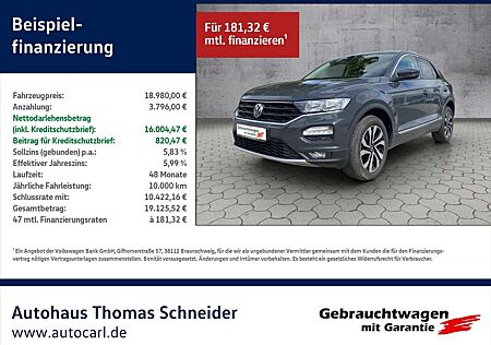 VW T-Roc Volkswagen Active 1.0TSI RFK/SHZ/Blind/PDC/Carplay KLIMA ALU