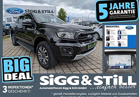 Ford Ranger Wildtrak 4x4 DOKA AHK*LED*ACC*LEDER*SHZ*CAM