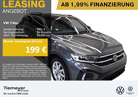 VW T-Roc Volkswagen 1.5 TSI R-LINE ST.HEIZ AHK KAMERA LED+