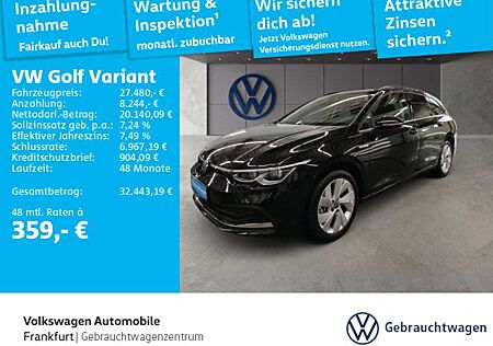 VW Golf Variant Volkswagen Golf VIII Variant 2.0 TDI DSG Style Navi Sprachb